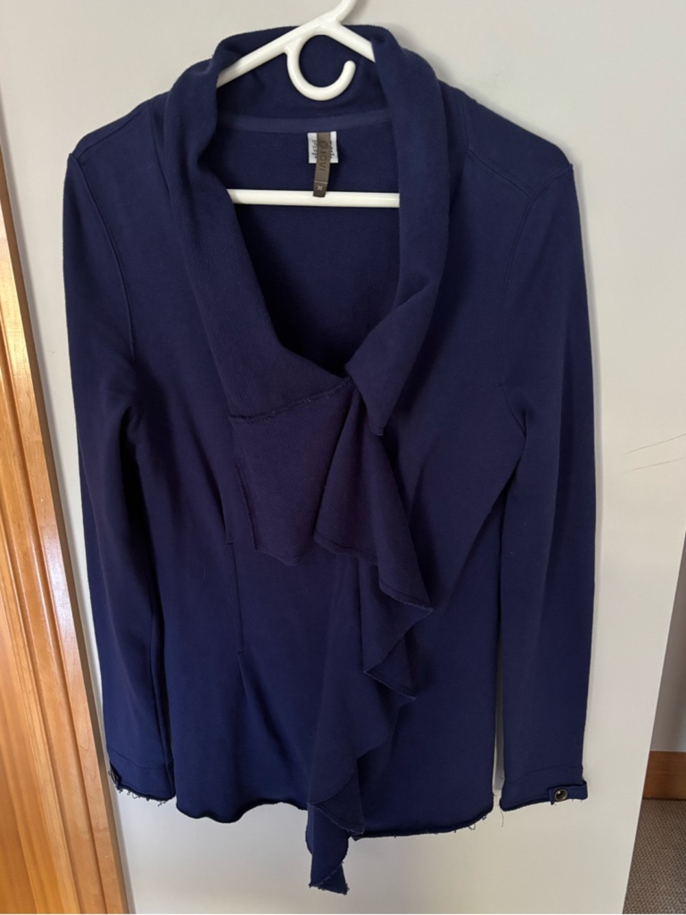XCVI Open-Front Knit Cardigan